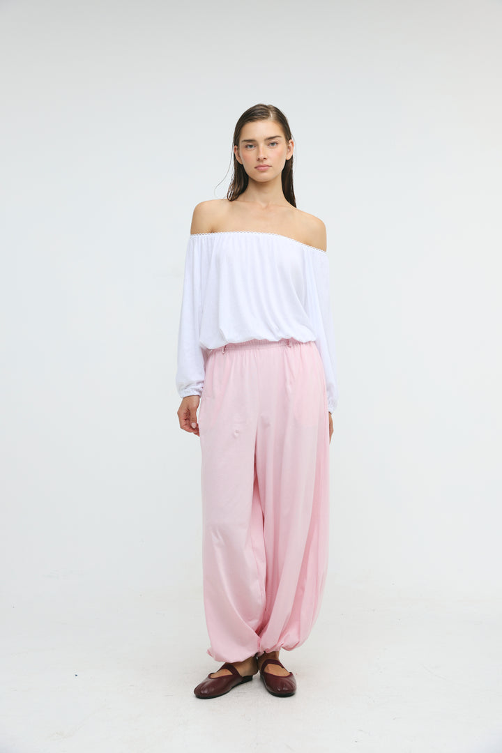 Dani's Pink Balloon Joggers