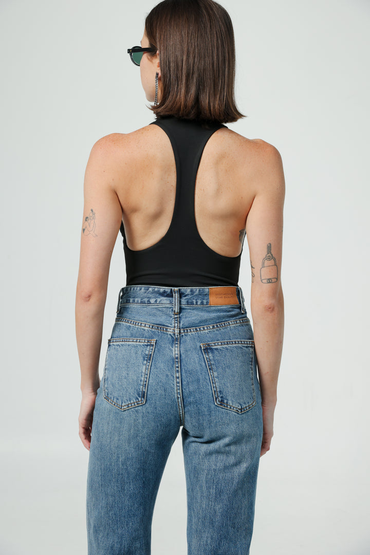 Chord Black Bodysuit