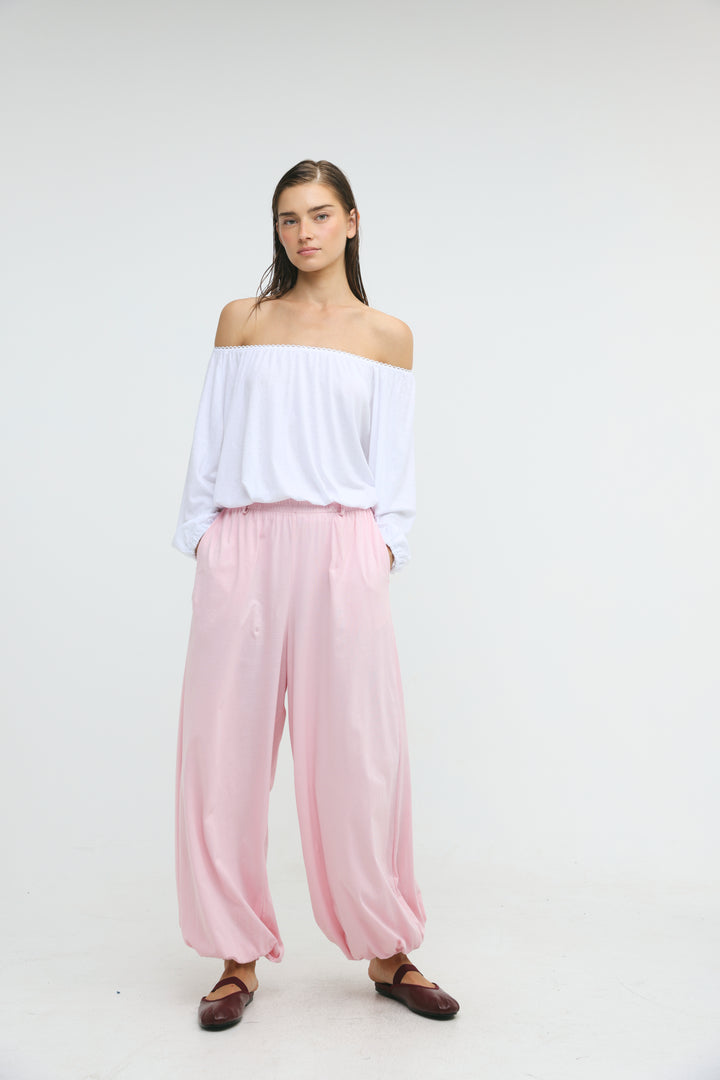 Dani's Pink Balloon Joggers