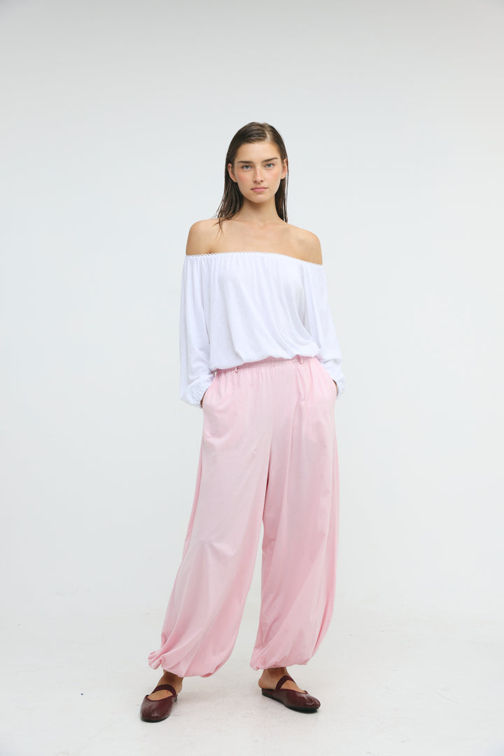 Dani's Pink Balloon Joggers