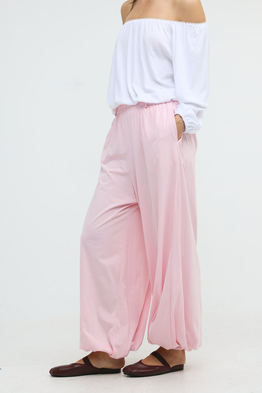 Dani's Pink Balloon Joggers