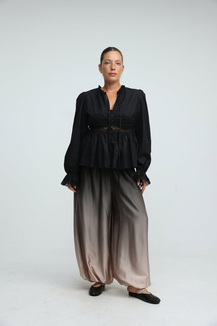 Bazaar Brown Balloon Bottoms