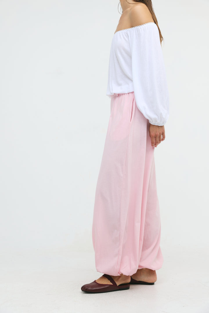 Dani's Pink Balloon Joggers