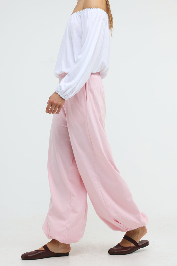 Dani's Pink Balloon Joggers