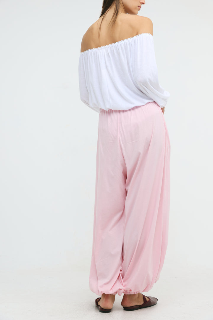 Dani's Pink Balloon Joggers