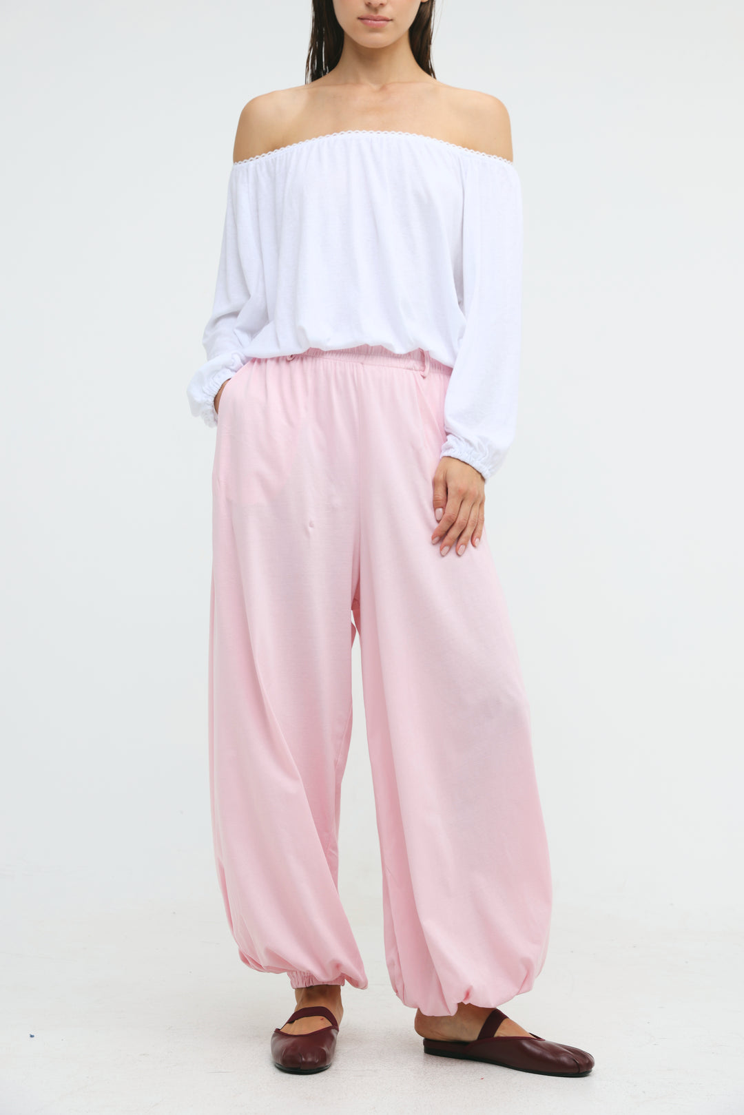 Dani's Pink Balloon Joggers