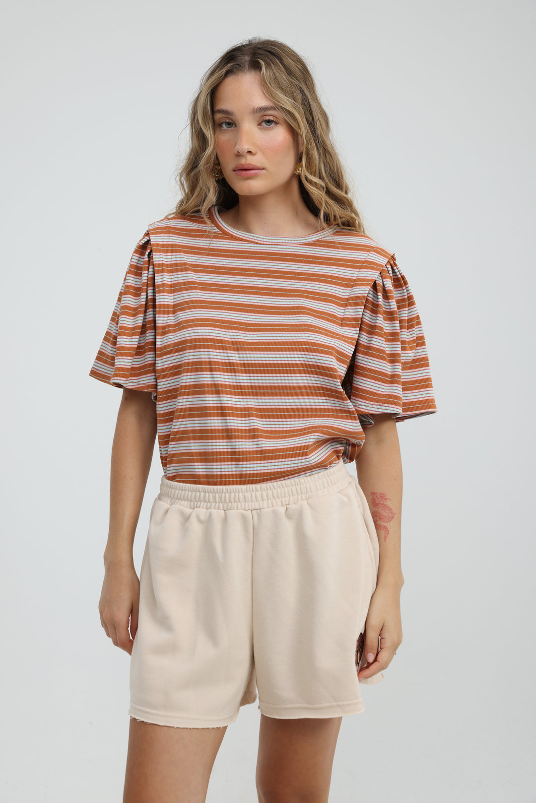 First Orange Stripes T-Shirt