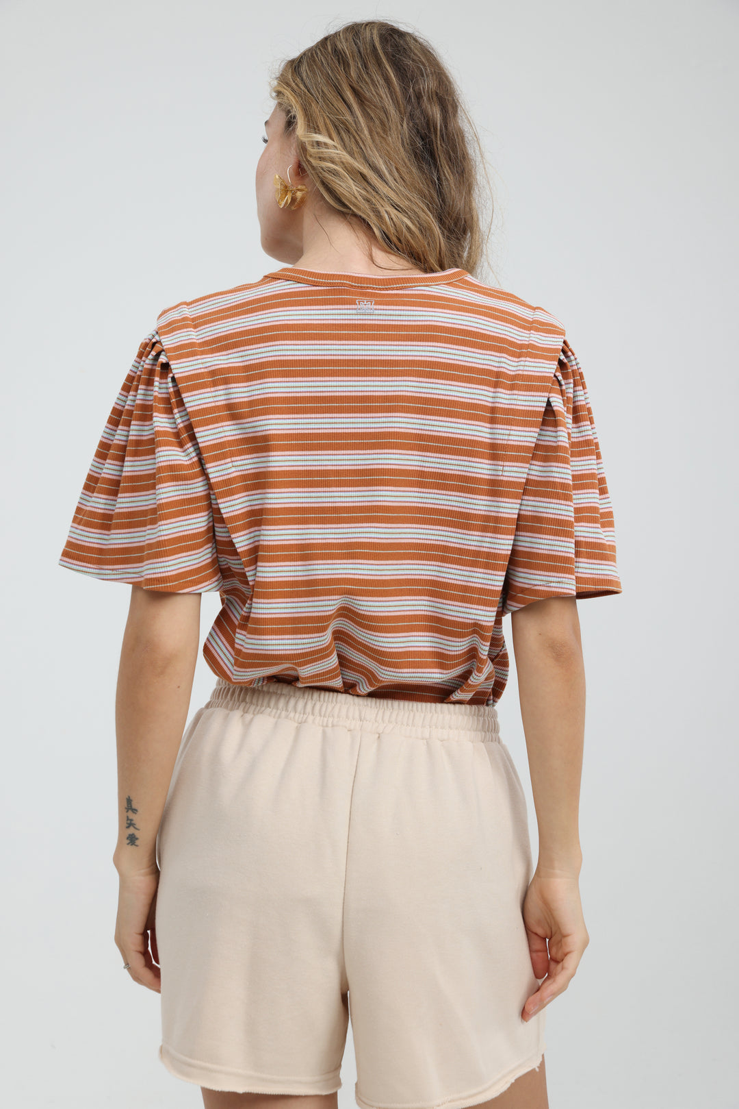 First Orange Stripes T-Shirt