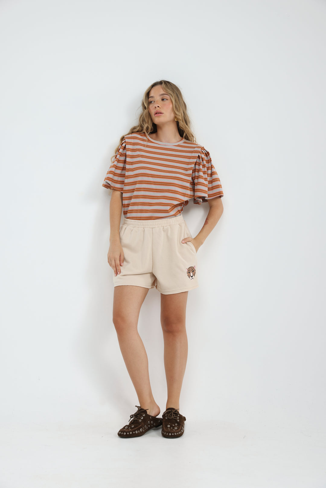 First Orange Stripes T-Shirt