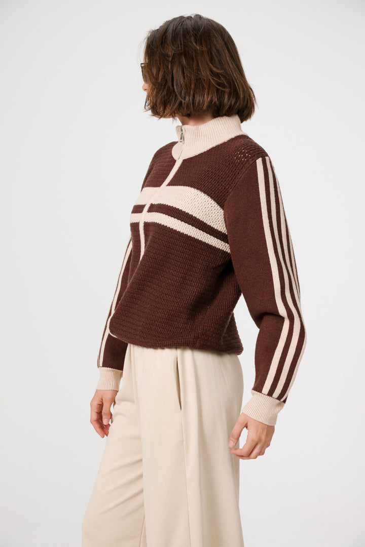 Energy Brown Sweater