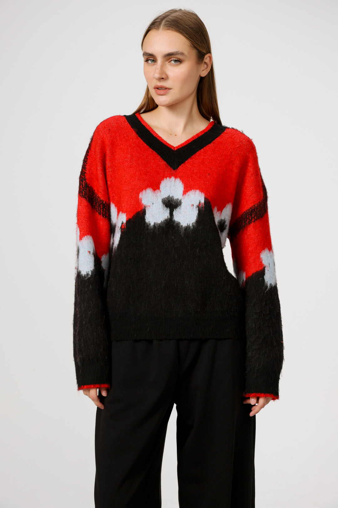 Me Red&Black Sweater