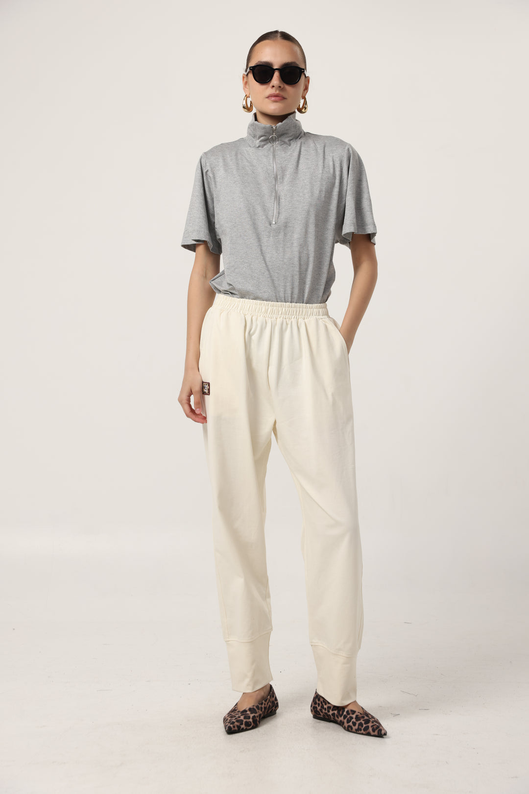 Adamon Sparkly Grey Polo