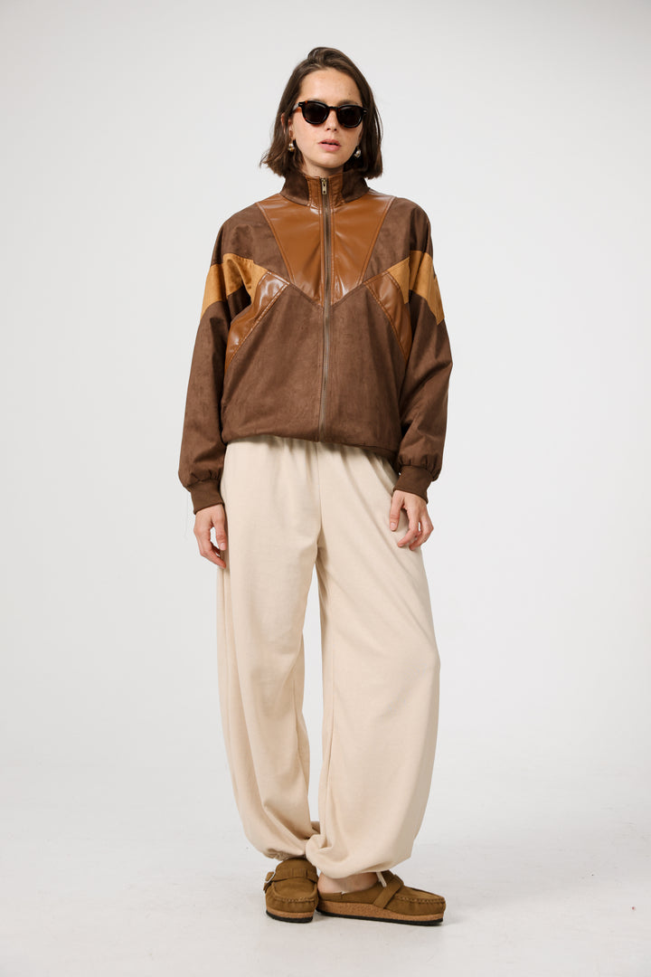 Yeah Brown Bomber Jacket
