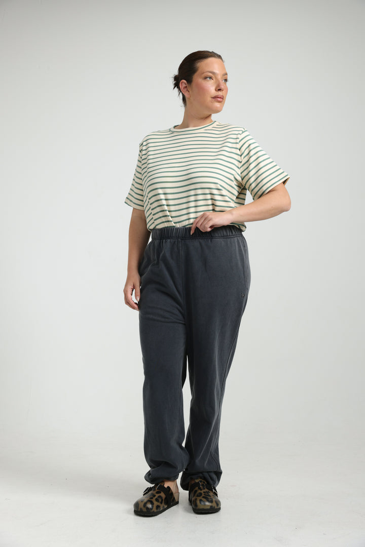 Gifted Green Striped T-Shirt