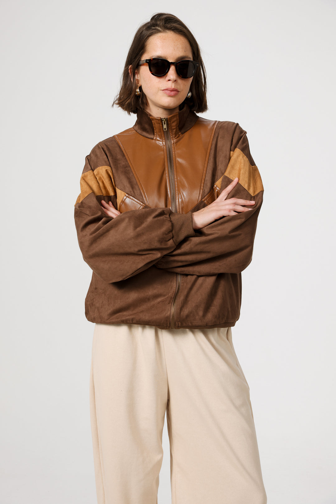 Yeah Brown Bomber Jacket