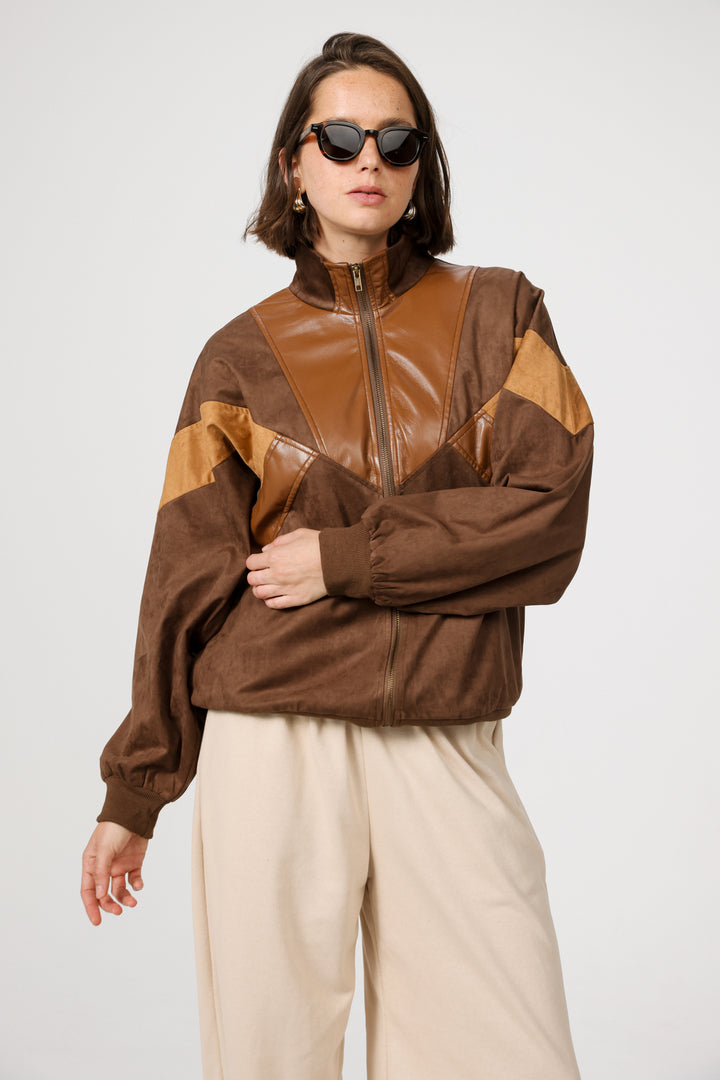 Yeah Brown Bomber Jacket