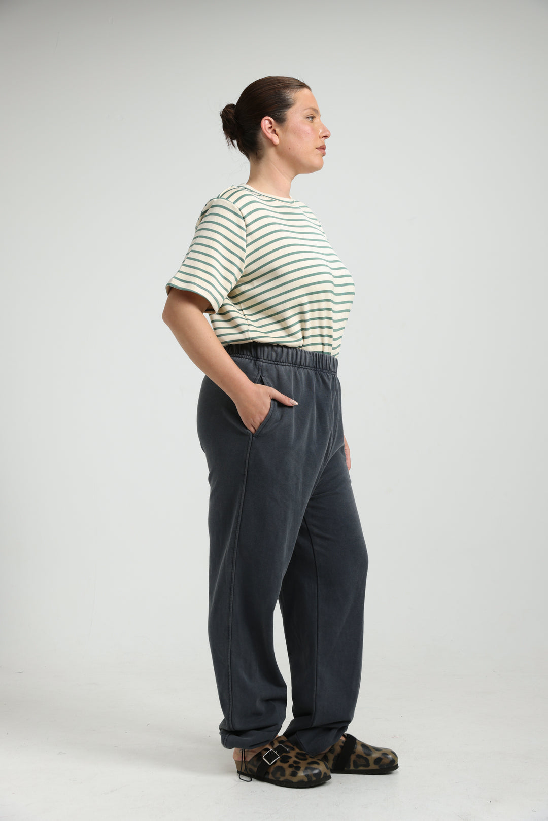 Gifted Green Striped T-Shirt