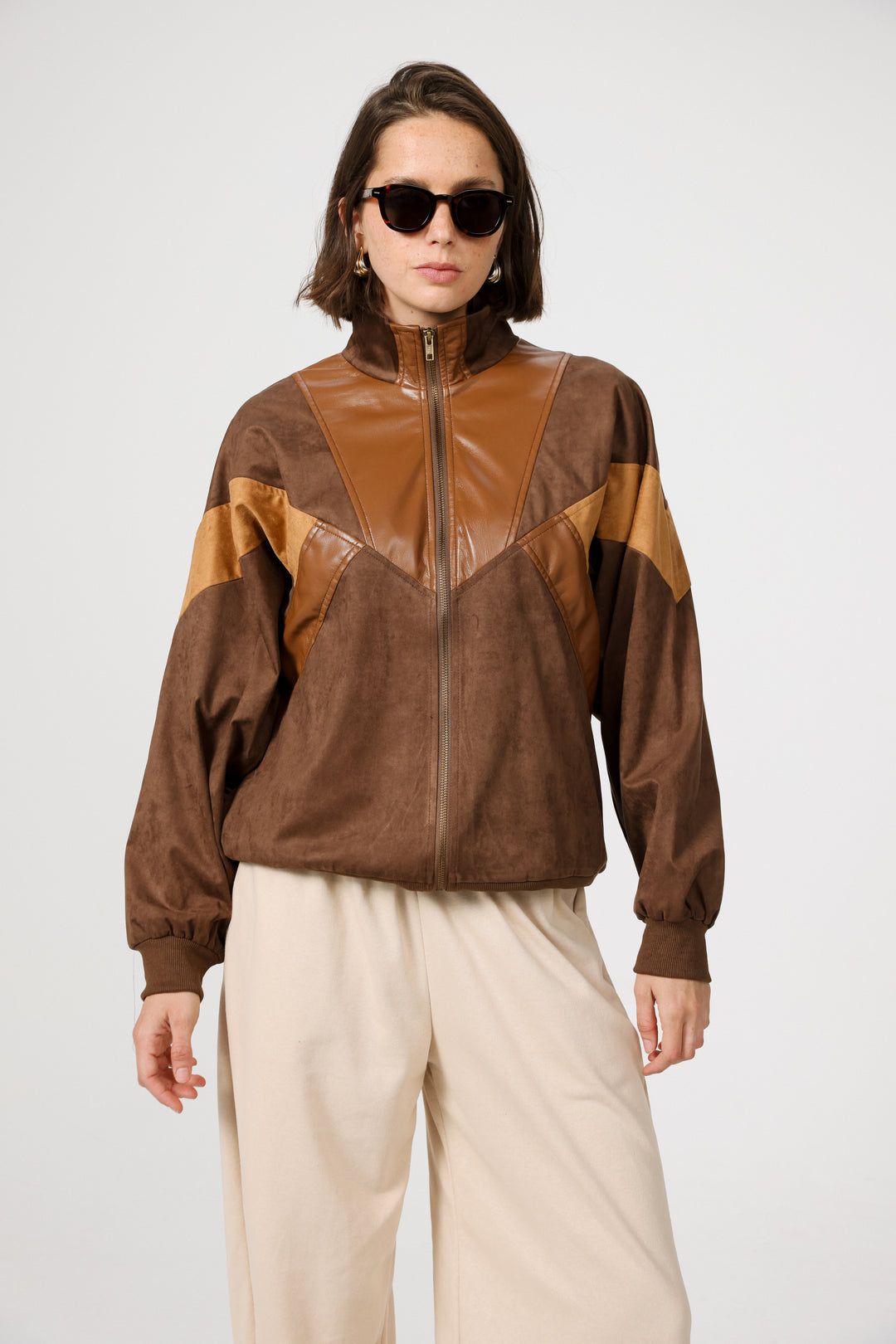 Yeah Brown Bomber Jacket
