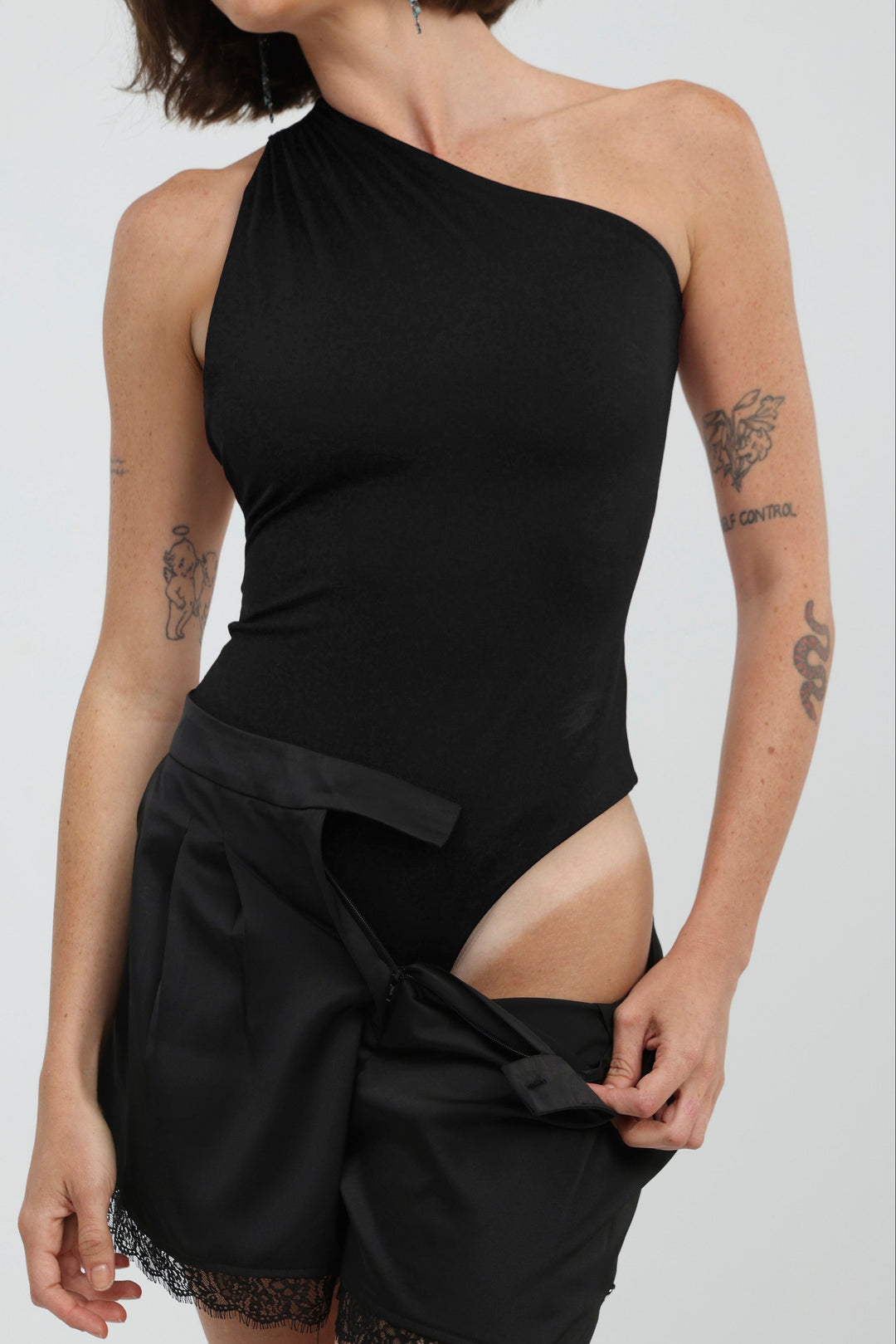 Moonkissed Black Bodysuit