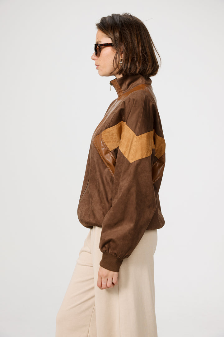 Yeah Brown Bomber Jacket