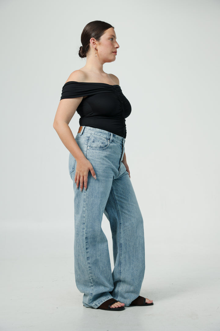 Yes White Off Shoulder Top
