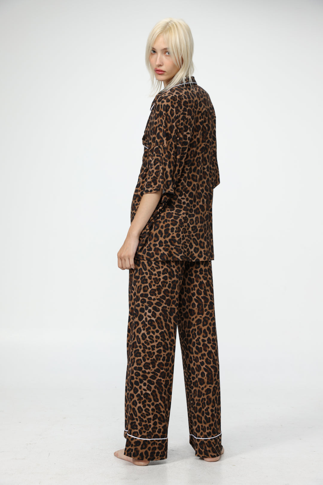 Digi Leopard Pajama Set