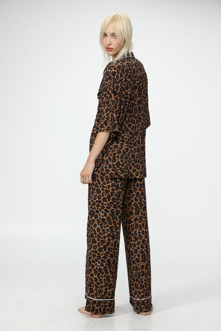 Digi Leopard Pajama Set