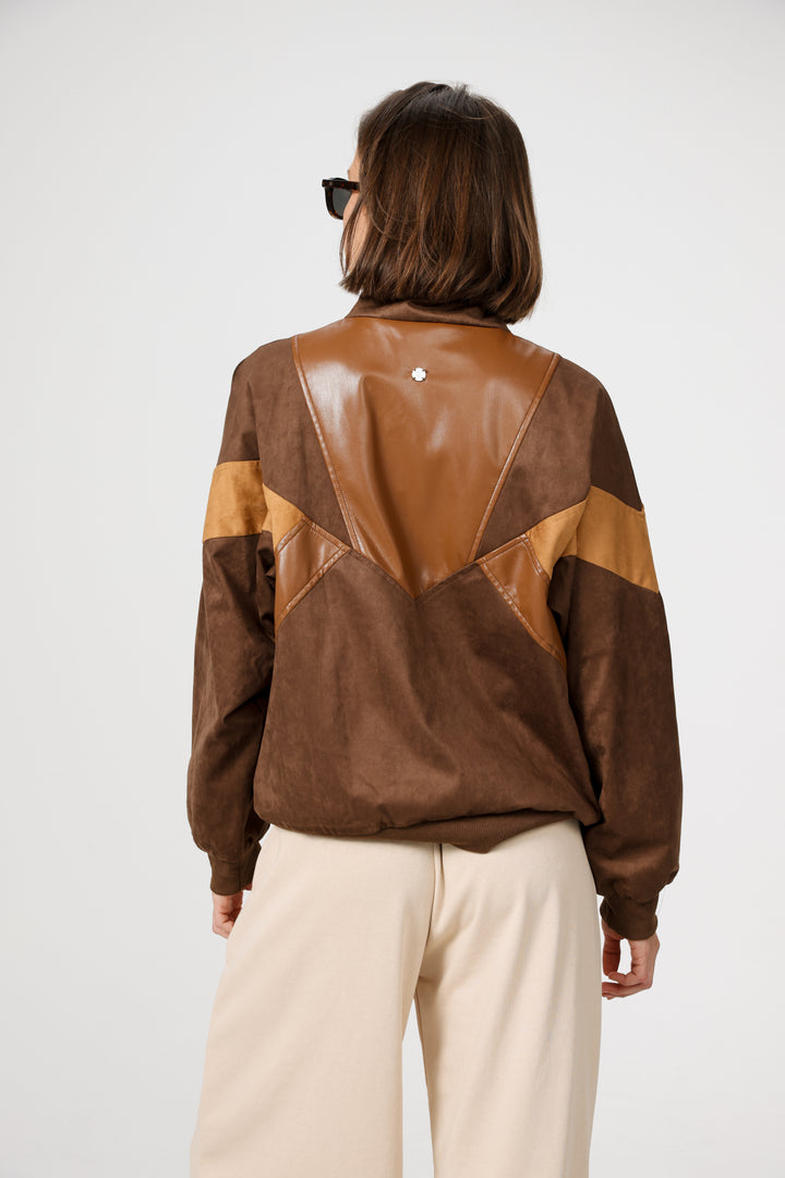 Yeah Brown Bomber Jacket