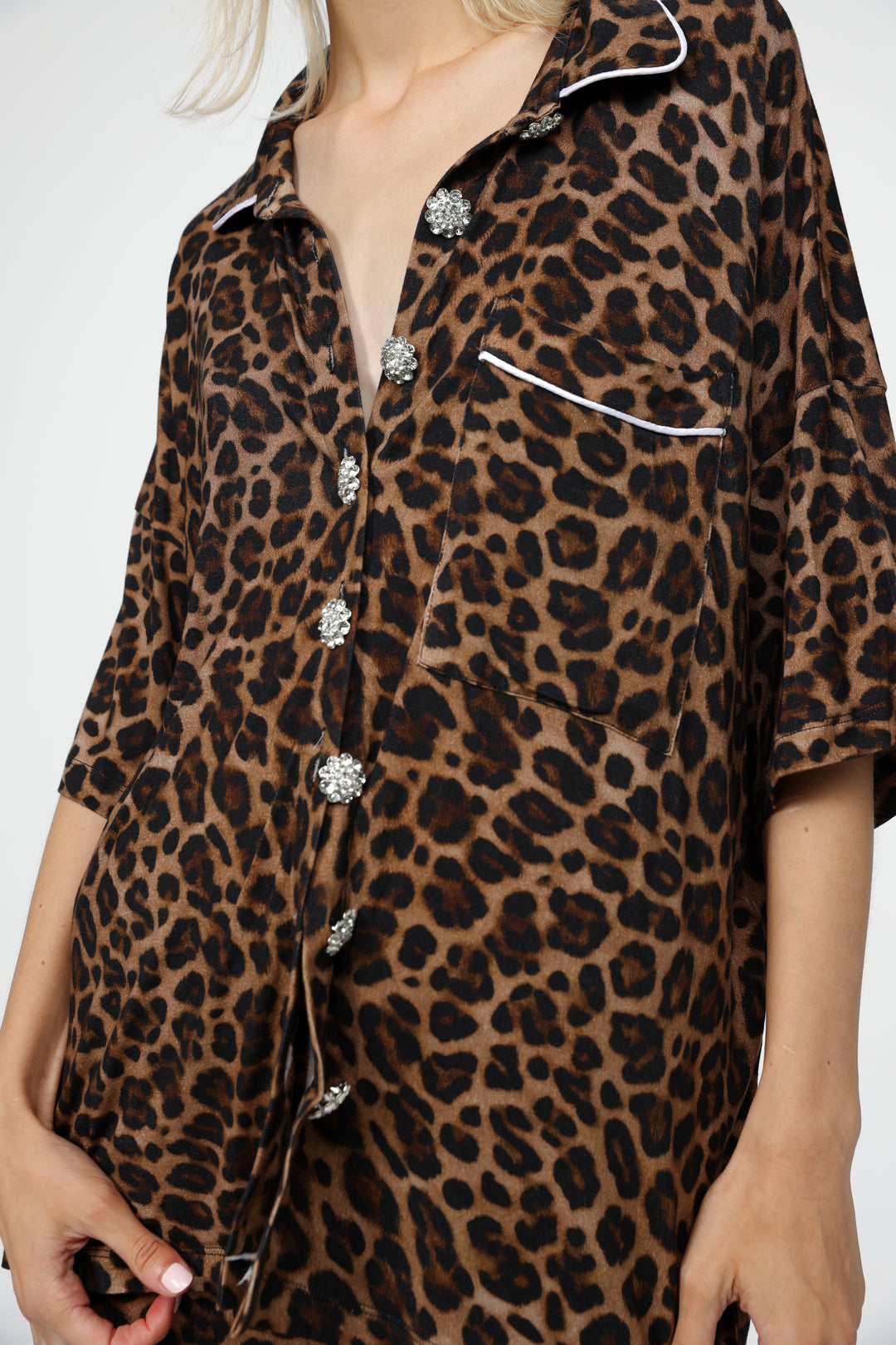 Digi Leopard Pajama Set