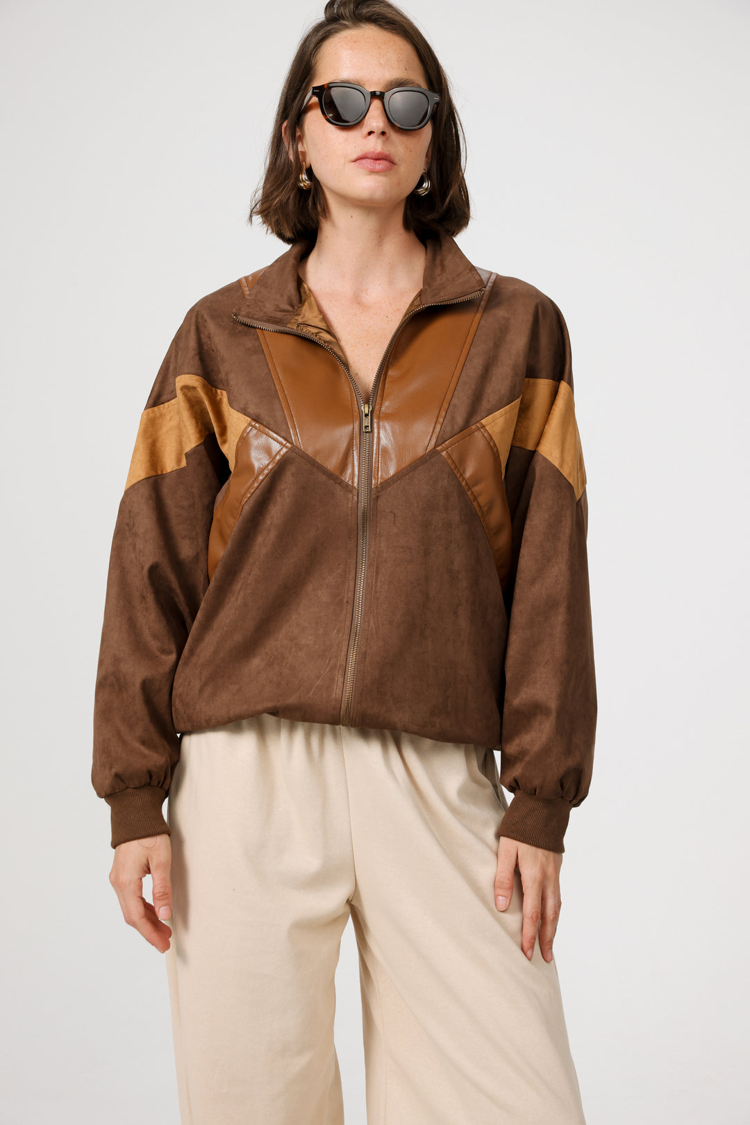 Yeah Brown Bomber Jacket