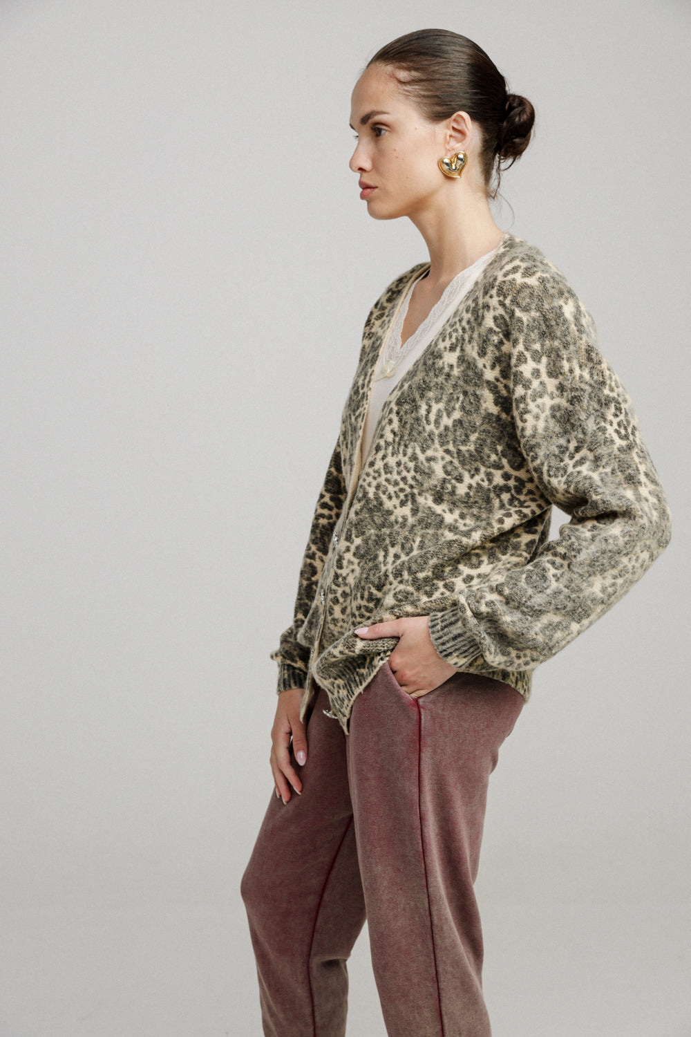 Diary Leopard Cardigan