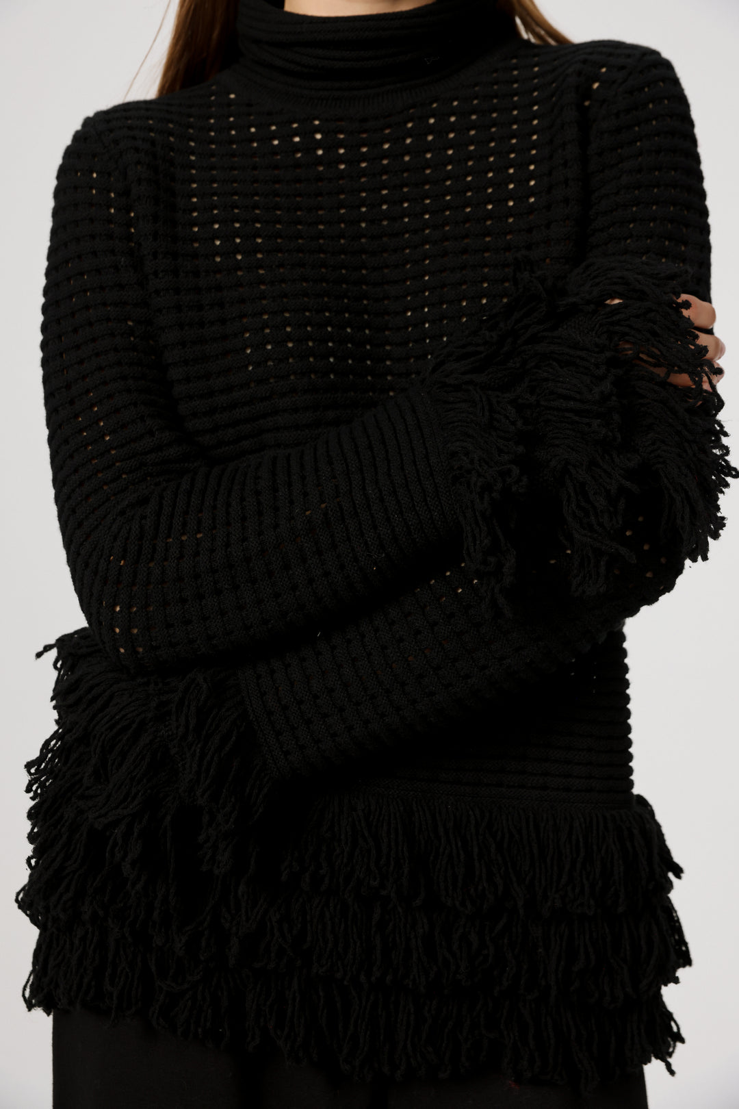 Respect Black Jumper