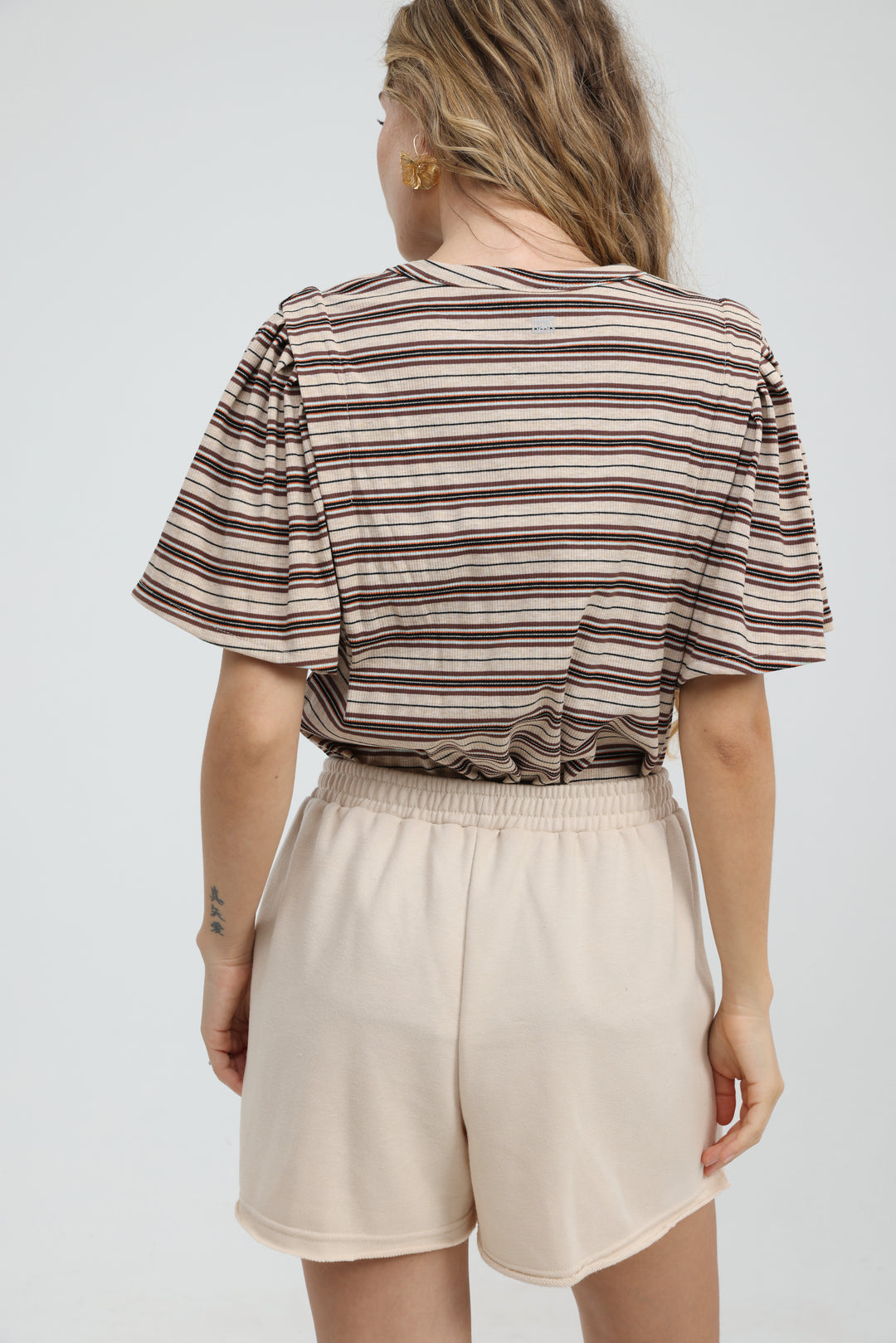 First Brown Stripes T-Shirt