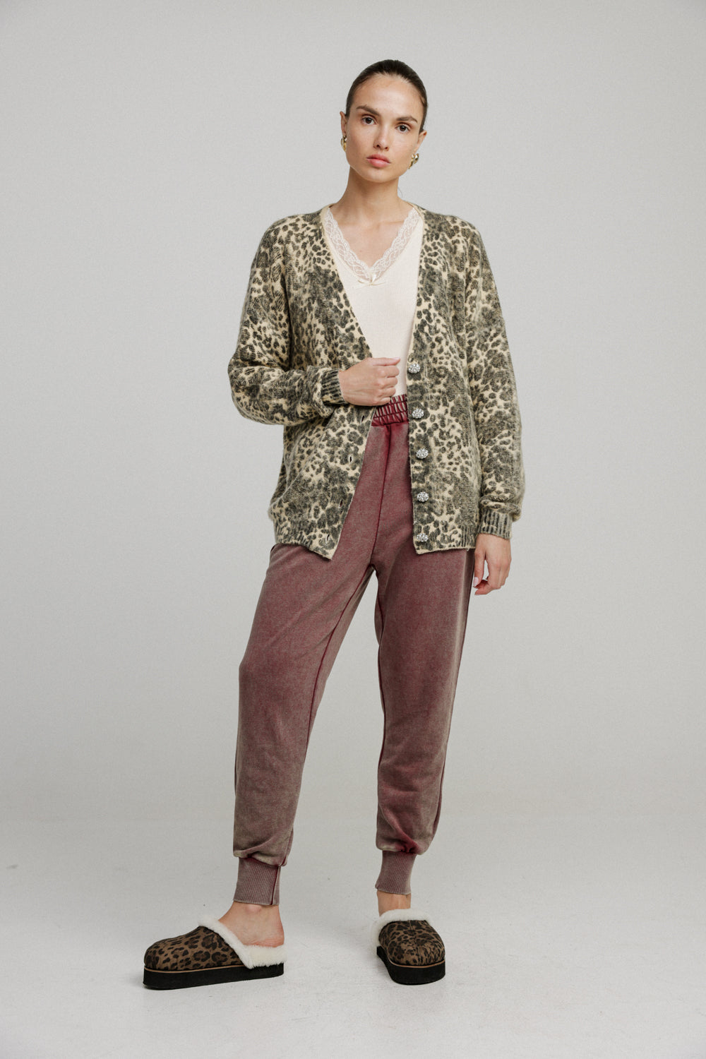 Diary Leopard Cardigan