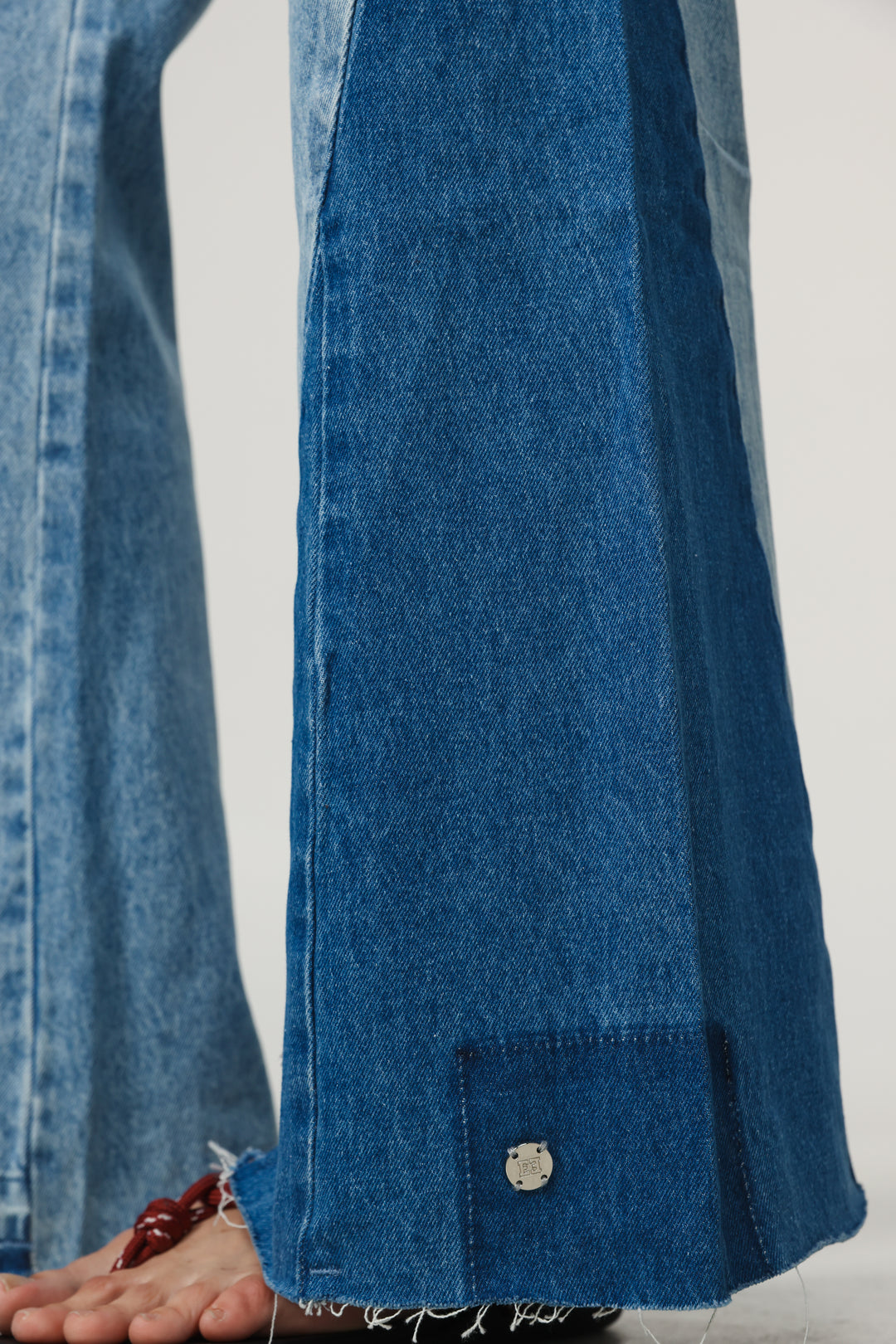 Star 501 Blue Mix Wide Denim
