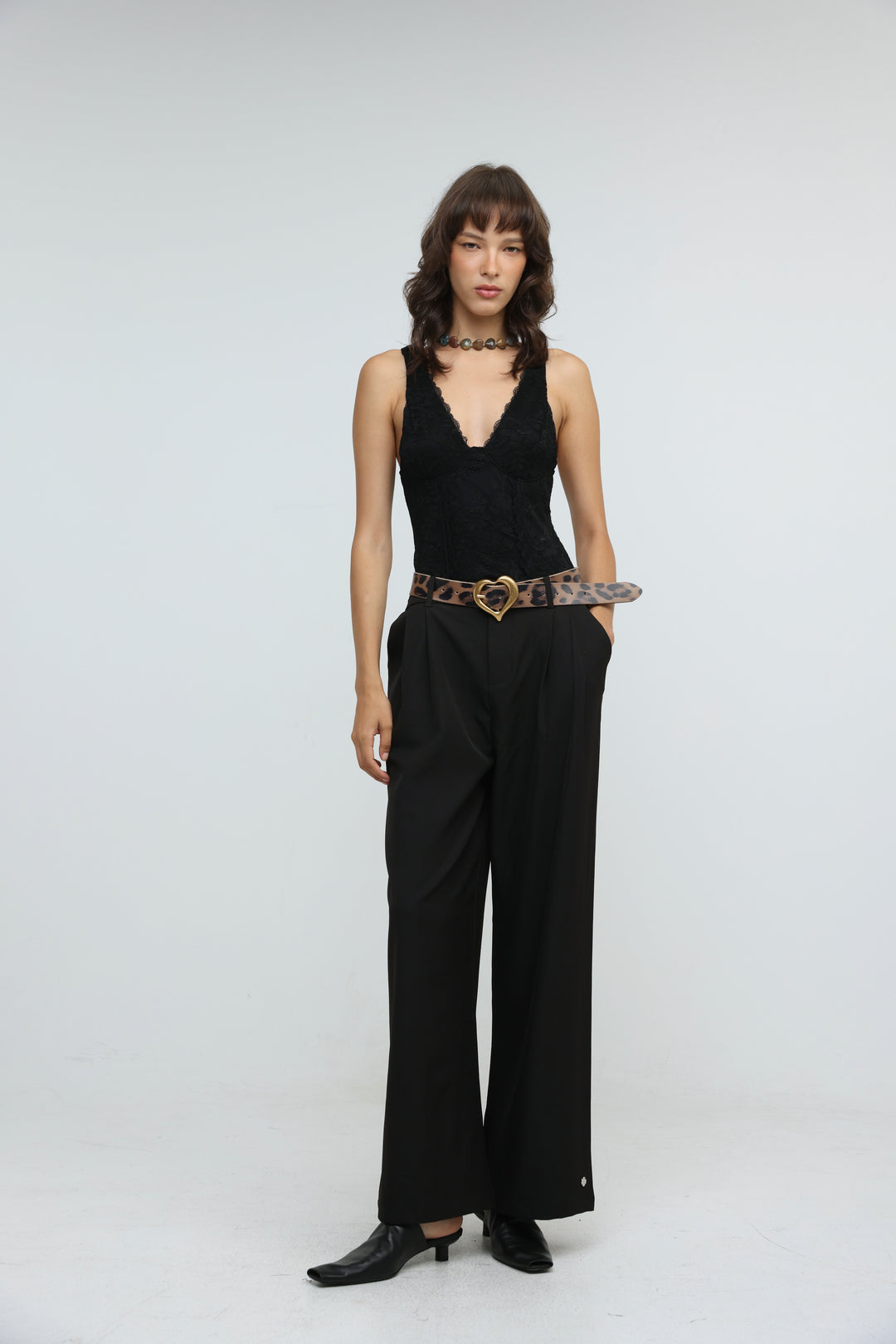 Tempt Black Bodysuit