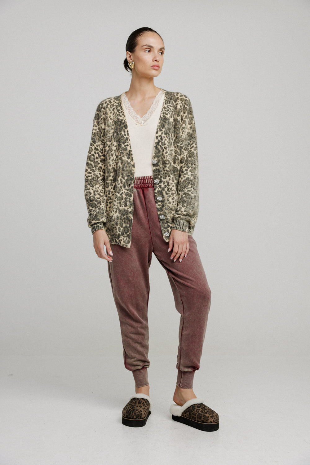 Diary Leopard Cardigan