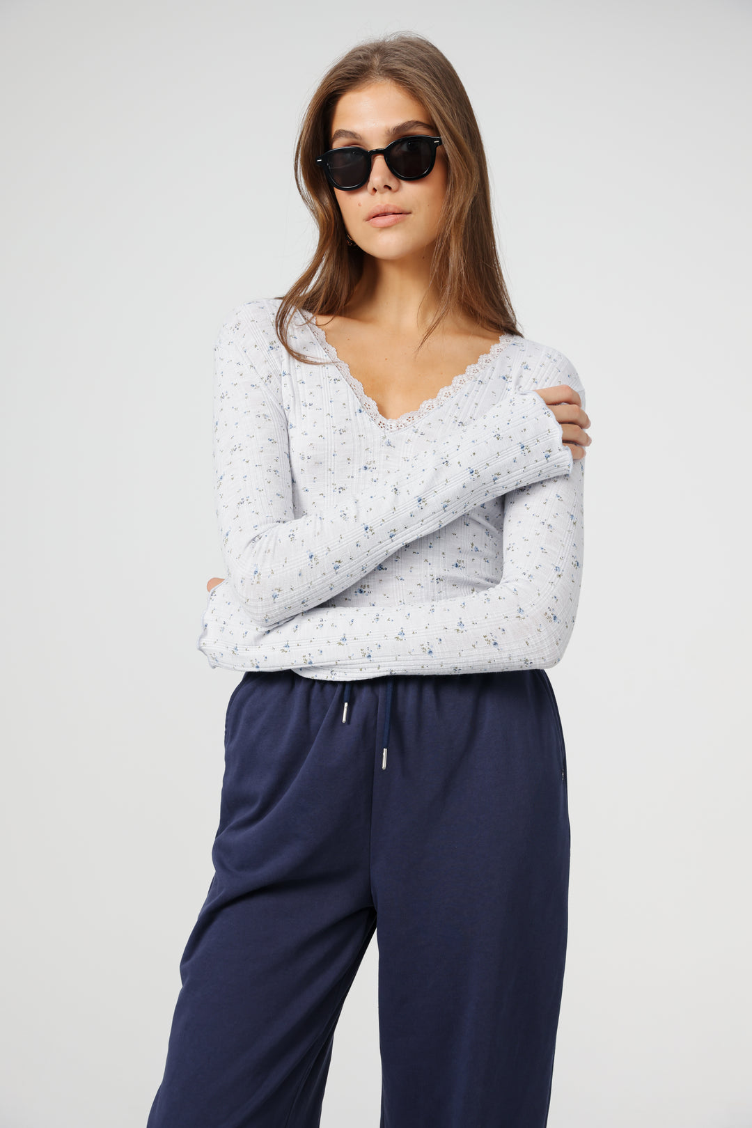 Impossible Grey V Shirt