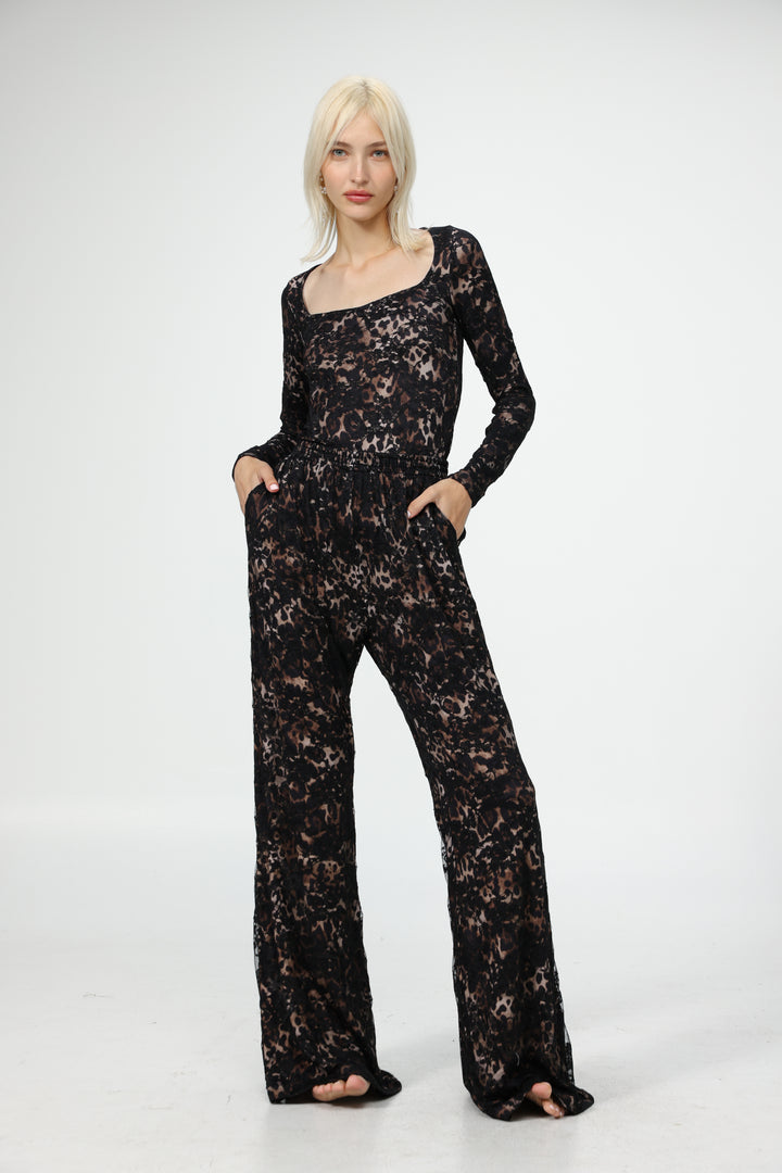 Dan's Leopard Pajama Set