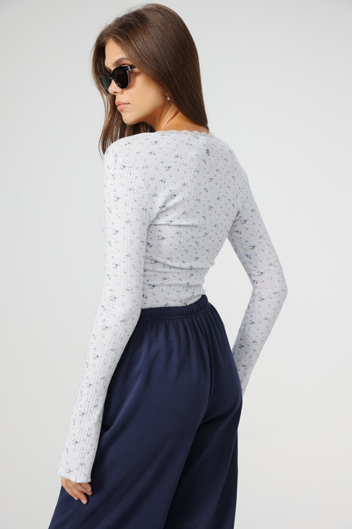 Impossible Grey V Shirt