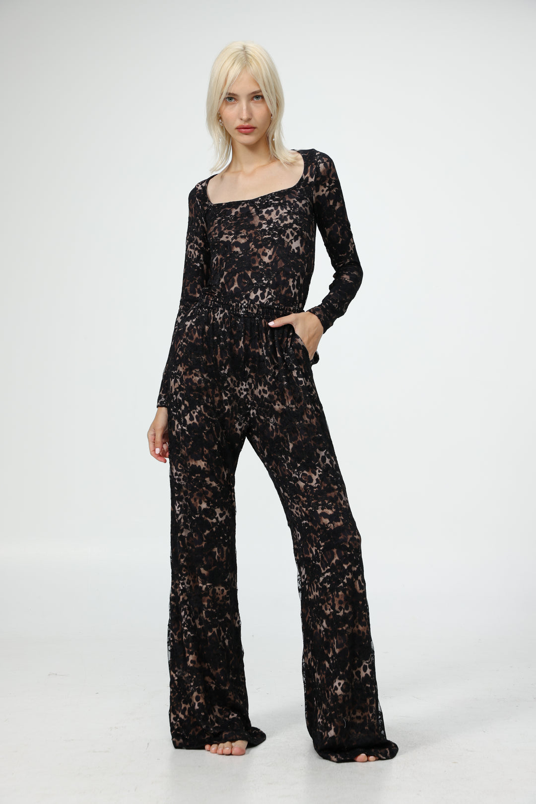 Dan's Leopard Pajama Set