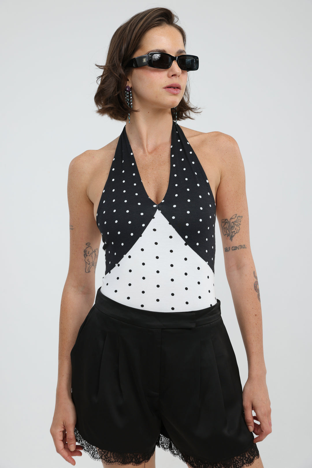 Note Mixed Dots Bodysuit