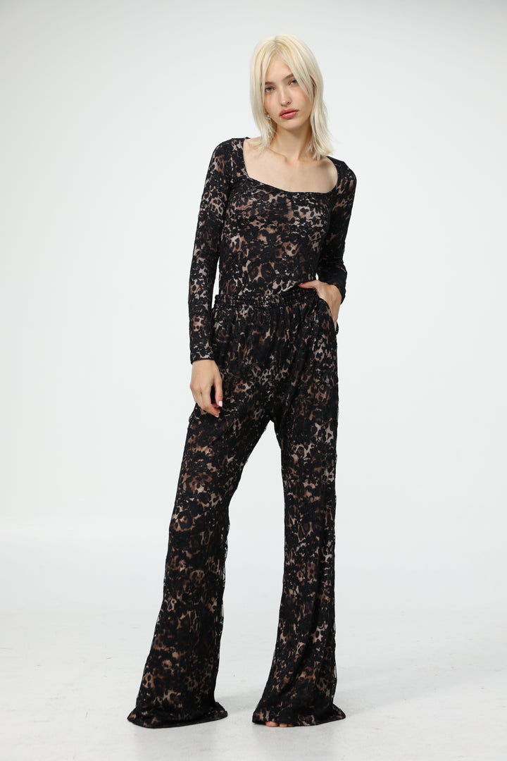 Dan's Leopard Pajama Set