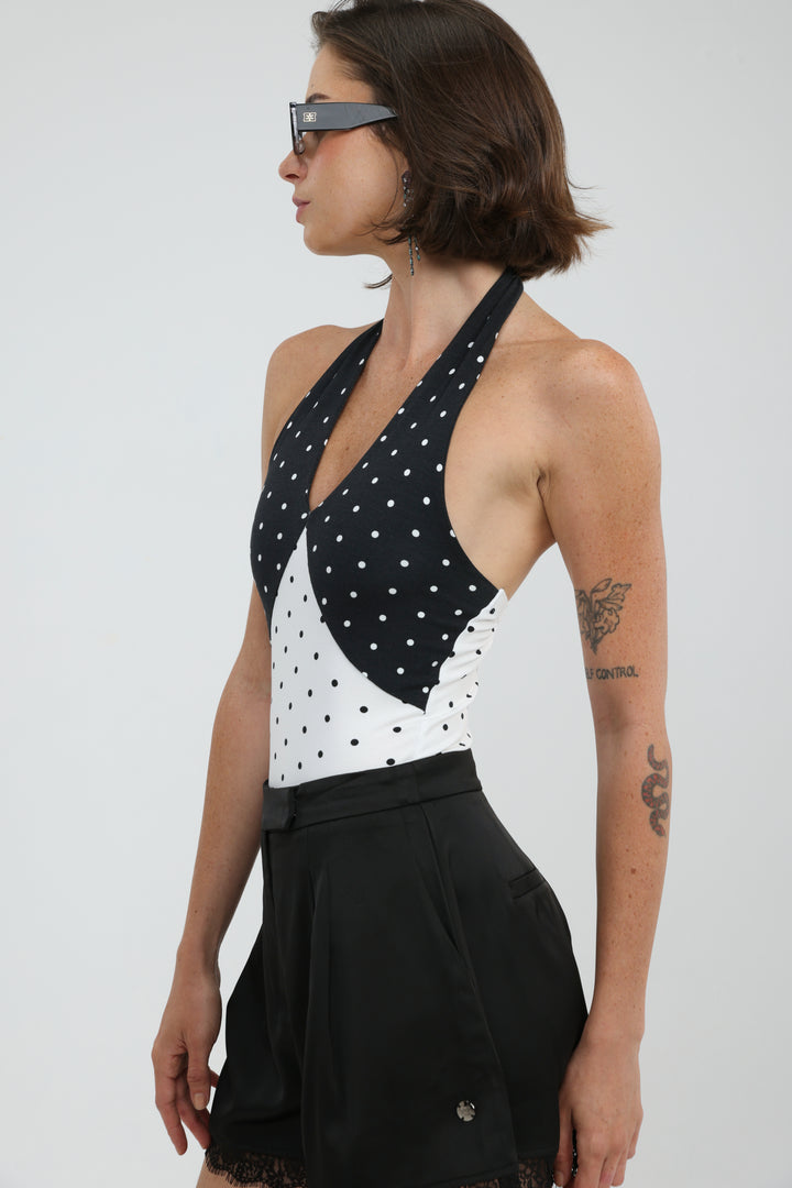 Note Mixed Dots Bodysuit