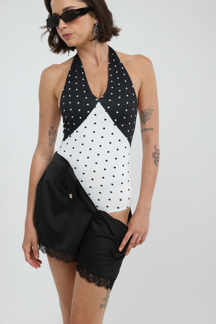 Note Mixed Dots Bodysuit