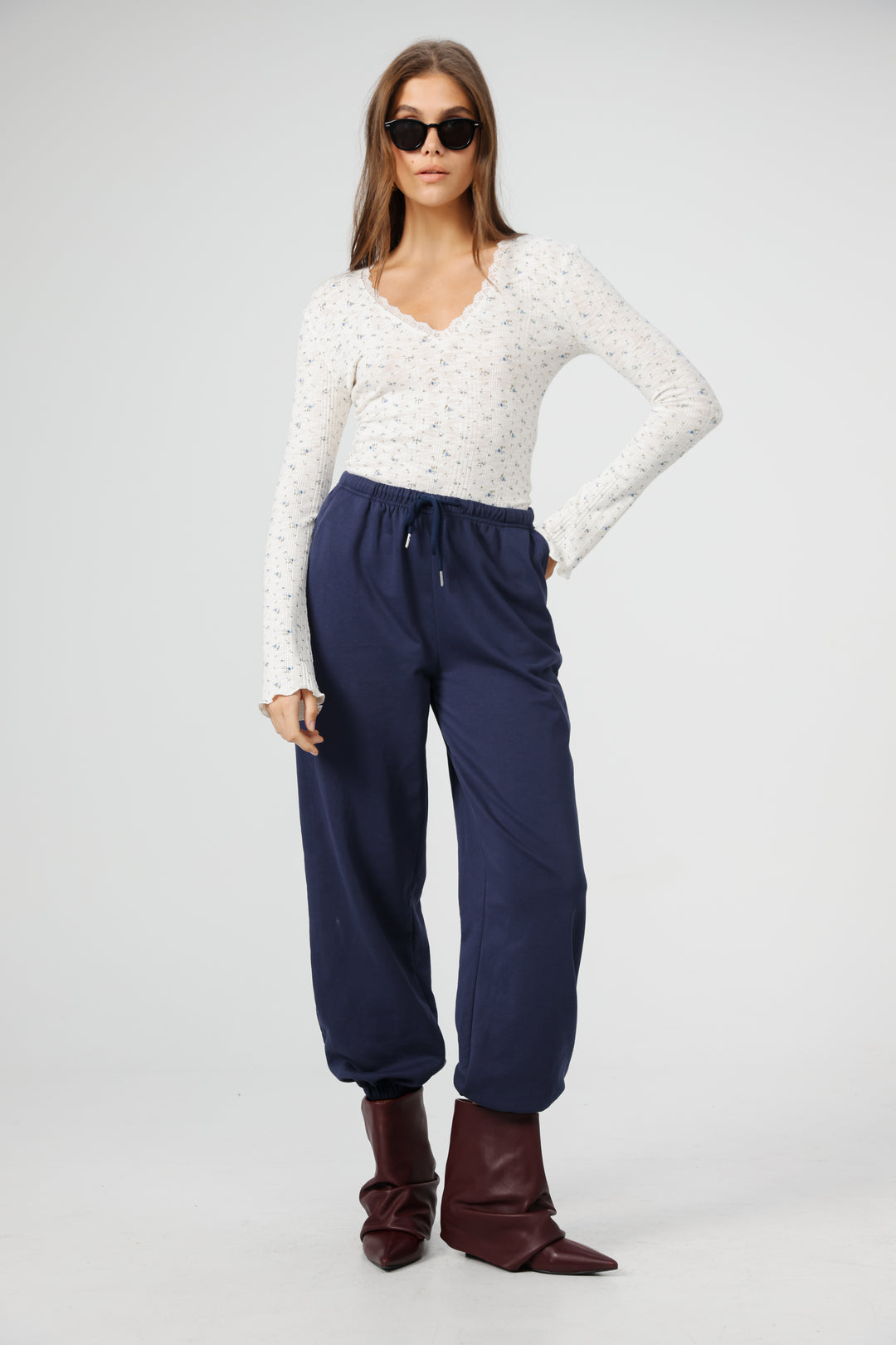 Impossible Cream V Shirt