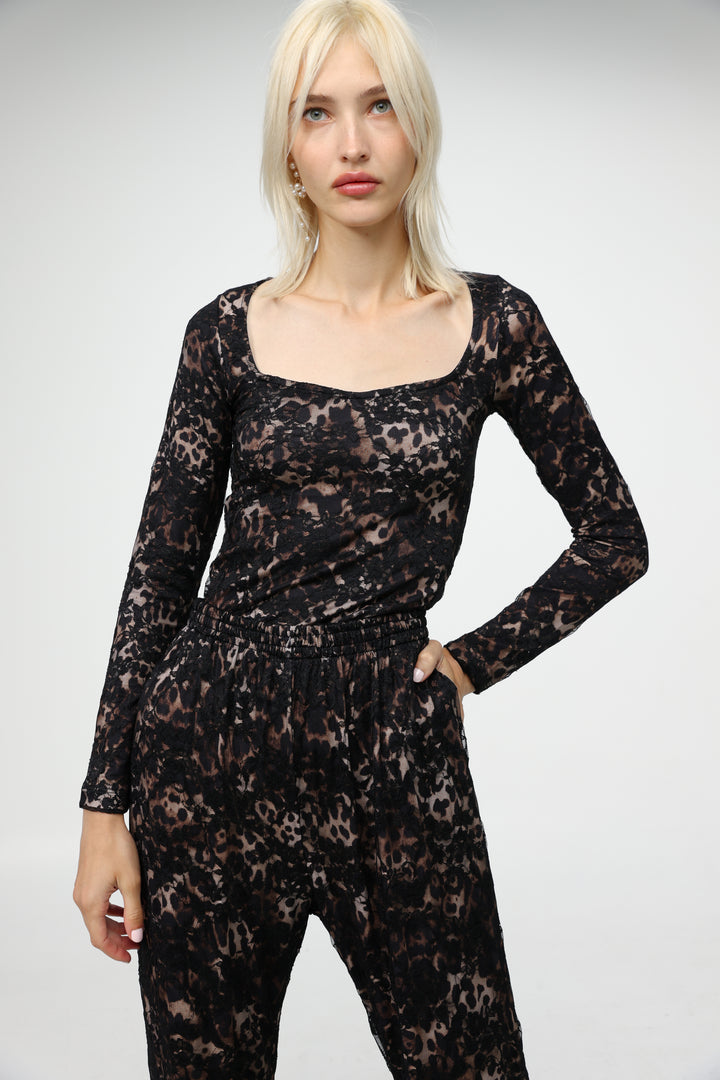 Dan's Leopard Pajama Set