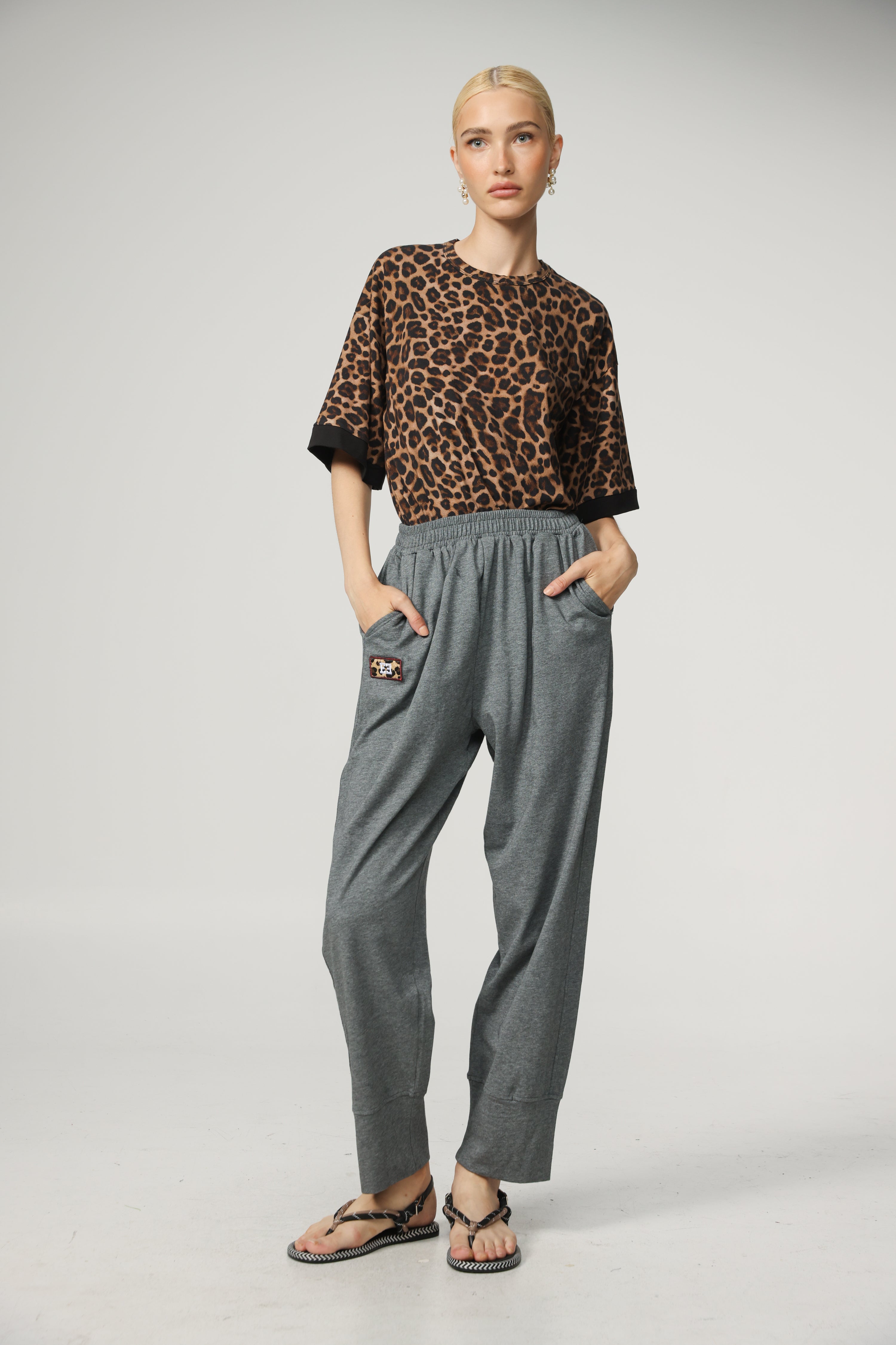 Rock Contrast Leopard T-Shirt – SEESTARZ