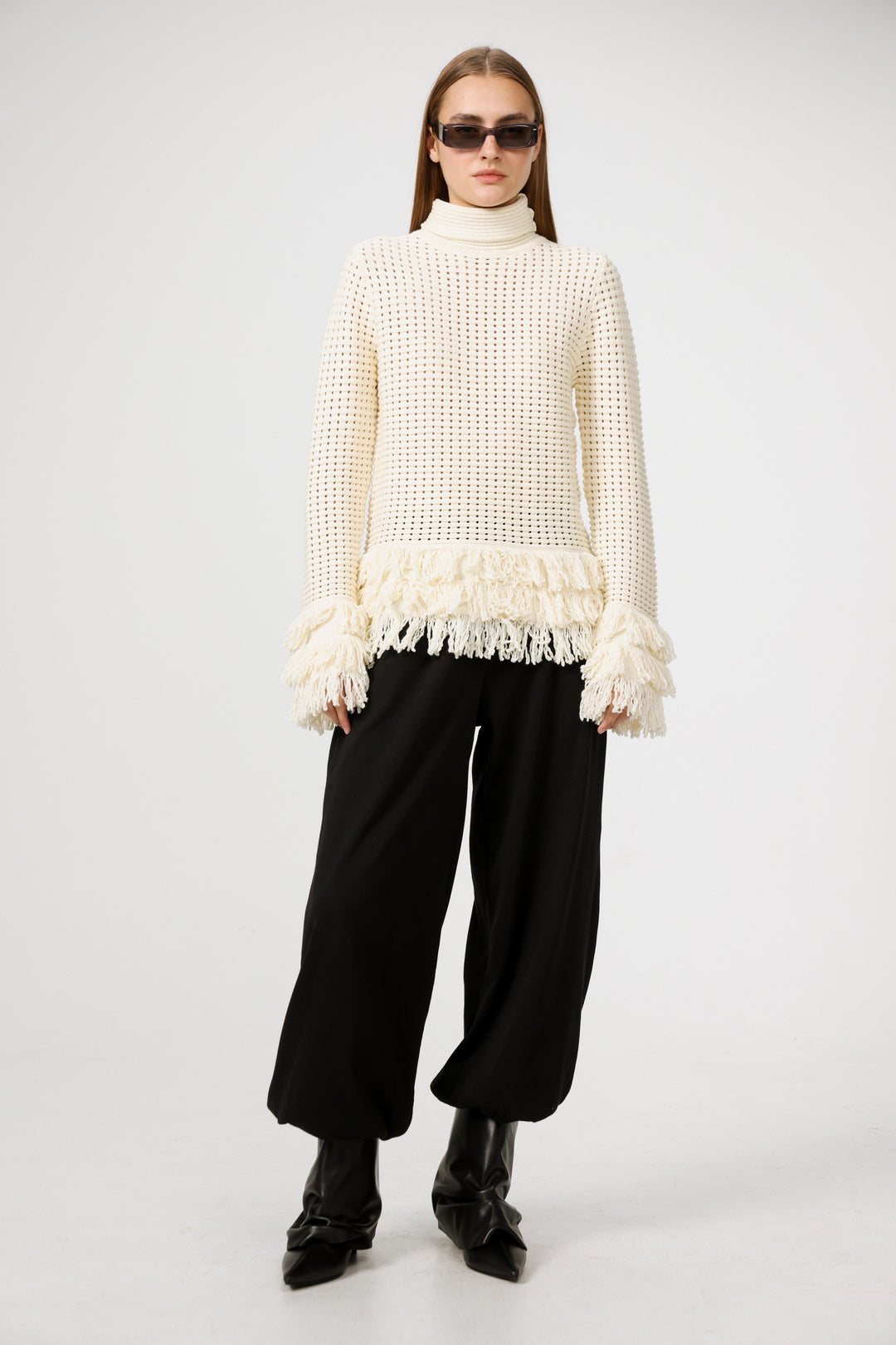 Respect Cream Jumper