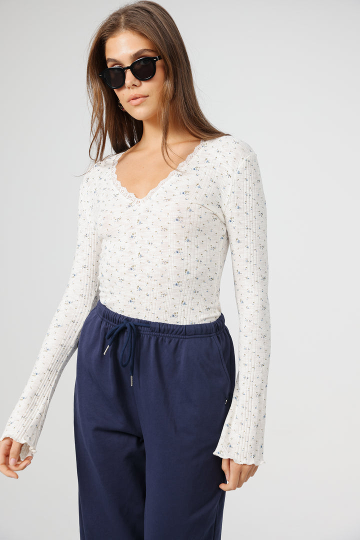 Impossible Cream V Shirt